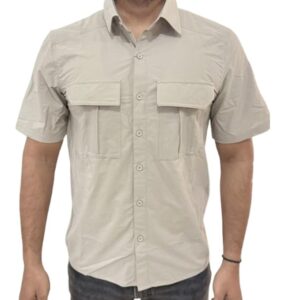 Vanrakshak Breathable Half Sleeve Shirt- Light Green